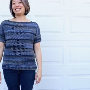 PDF Crochet Pattern - Tempo Top