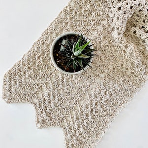 PDF Crochet Pattern - Granny Chevron Table Runner