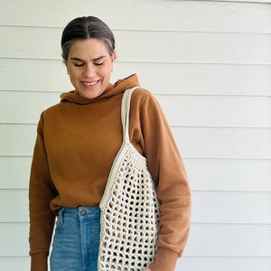 PDF Crochet Pattern - Easy Crochet Market Tote - Etsy