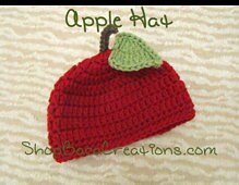 PDF Crochet Pattern Apple Hat - Etsy