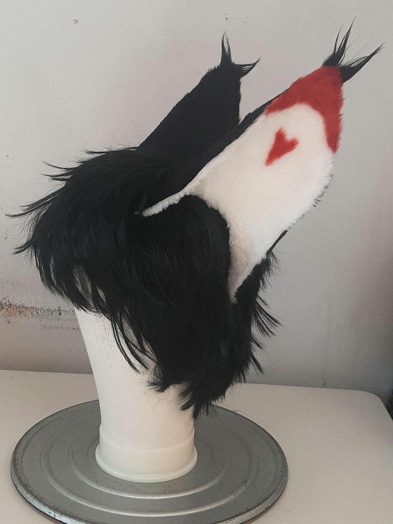 Husk Style Ear Pattern. Fur Ear Blueprint. Cosplay Ears Pattern ...