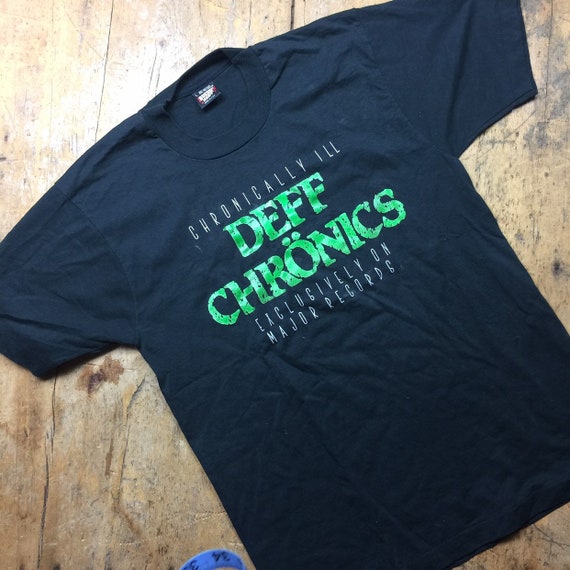 Vintage Screen Stars Deff Cronics shirt size large