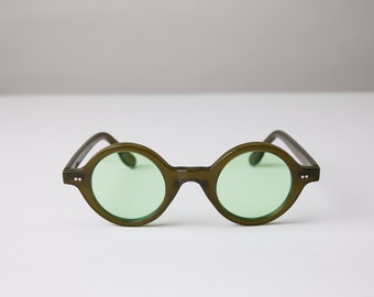 New York Eye_rish, Greystones. Green Frame with Green Lenses