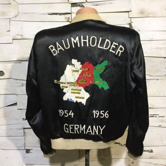 Vintage US Army Souvenir Jacket 1954-1956 Baumholder Germany | Etsy