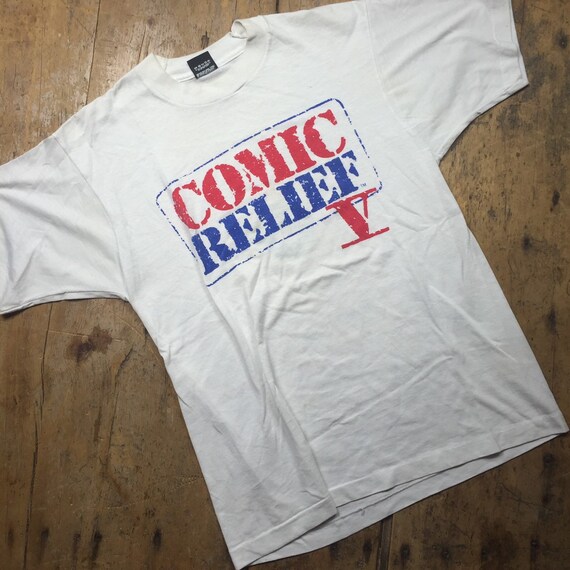 Comic Relief vintage shirt, screen stars size larg