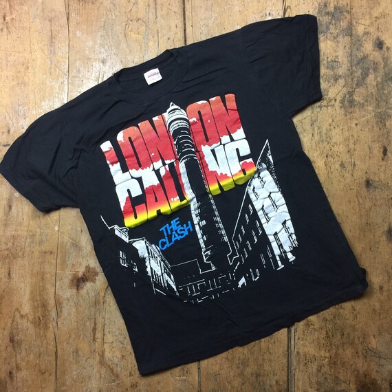 The Clash London Calling early 80’s vintage tee sh