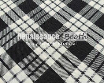 Tessuto tartan Menzies - Tartan scozzese acrilico da 16 once - Lavabile in lavatrice - Iarde correnti - Larghezza 52 pollici - Tessuto filato in casa
