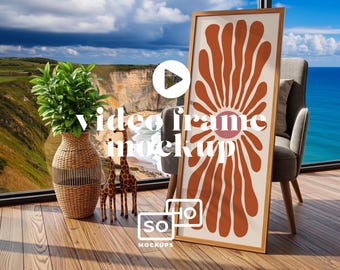 1x3 Frame Video Mockup: Vertical Multi-scene 15-second video