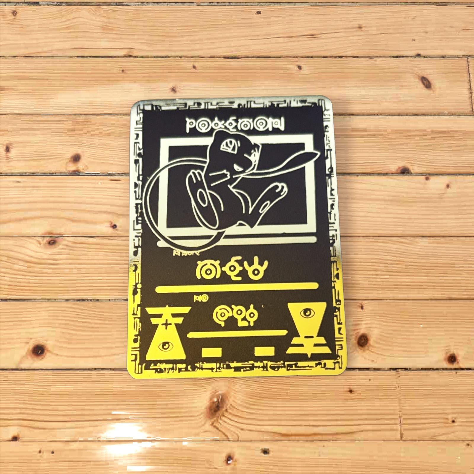10 Pcs Pokemon Black Gold Foil Cards Pack Anime Cartoon Pokemon English Version Tcg Card For Fans Collection