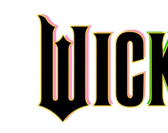 Wicked Movie Title Logo SVG - Digital Download