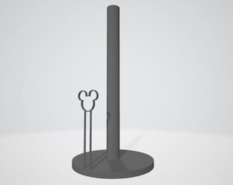 Micky Maus Papierhandtuchhalter - 3D STL Datei - Mickey Kitchen - DIGITALE DATEI