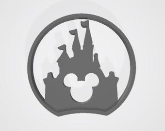 Cinderella Castle Micky Ohr - 3D STL Datei - 3D Druckbare Micky Ohr - Micky Maus