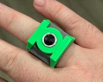 Guy Gardner Ring - 3D Printed