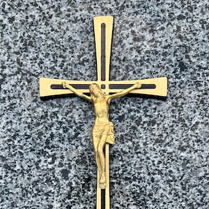 Brass cross | Grave crosses | Grave decoration | Decor for monument | Headstone decor | Grave memorial decor | Memorial gift