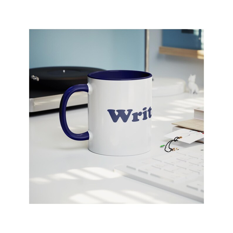 Write! Accent Mug - 11oz Glossy Coffee Cup image 10