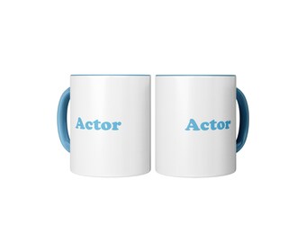 Actor Mug: 11oz Ceramic Coffee Cup