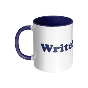 Write! Accent Mug - 11oz Glossy Coffee Cup image 2