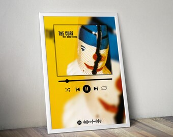 The Cure Poster | Wild Mood Swings Poster | Album Poster Print | Album Cover Poster | Rock Music Poster | Room Decor | Music Gift