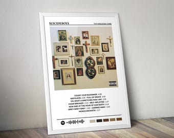 Suicideboys Poster | Thy Kingdom Come Poster | Album Poster Print | Album Cover Poster | Pop Music Poster | Room Decor | Music Gift |