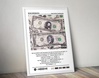 Suicideboys Poster | New World Depression Poster | Album Poster Print | Album Cover Poster | Pop Music Poster | Room Decor | Music Gift