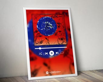 The Cure Poster | Wish Poster | Album Poster Print | Album Cover Poster | Rock Music Poster | Room Decor | Music Gift