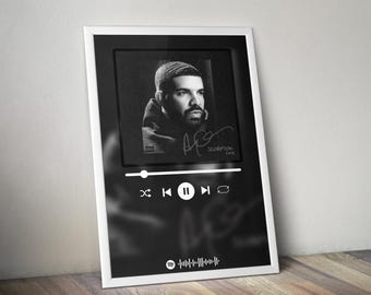 Plakat Drake'a | Plakat Skorpiona | Plakat z albumu | Plakat z okładką albumu | Plakat z muzyką rockową | Dekoracja pokoju | Prezent muzyczny