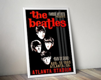 ザ・ビートルズ・ライブ 24 x 36インチ ロールポスター - Etsy 日本