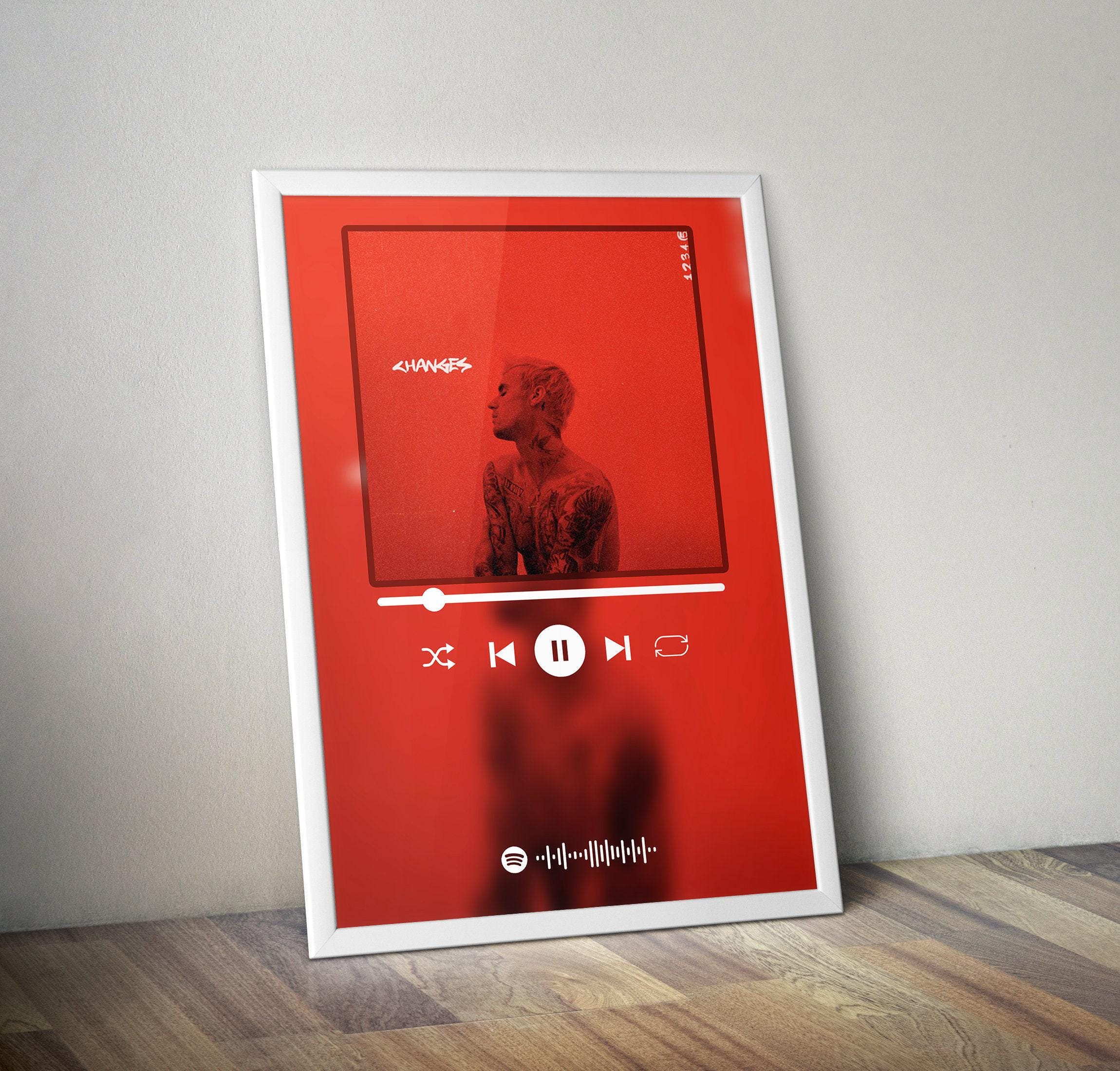 Justin Bieber Changes Poster - Etsy