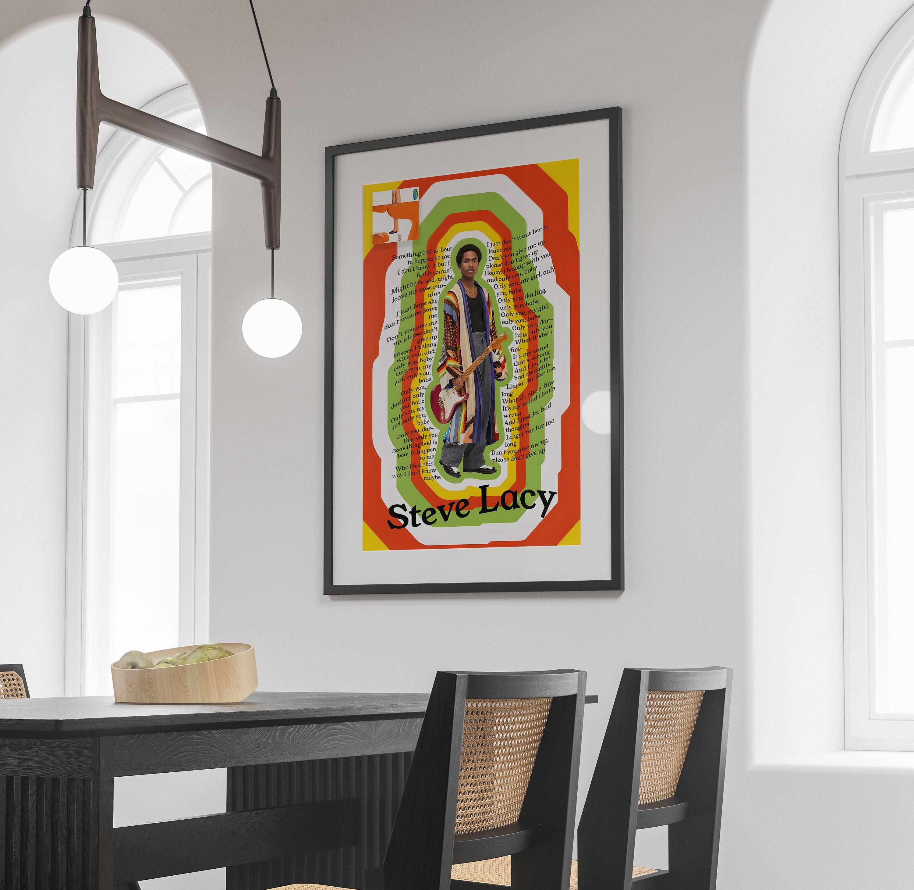 Steve Lacy Poster | Vintage Poster | Album Poster Print | Album Cover ...