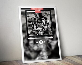 The White Stripes Poster | Icky Thump Poster | Album Poster Print | Album Cover Poster | Rock Music Poster | Room Decor | Music Gift