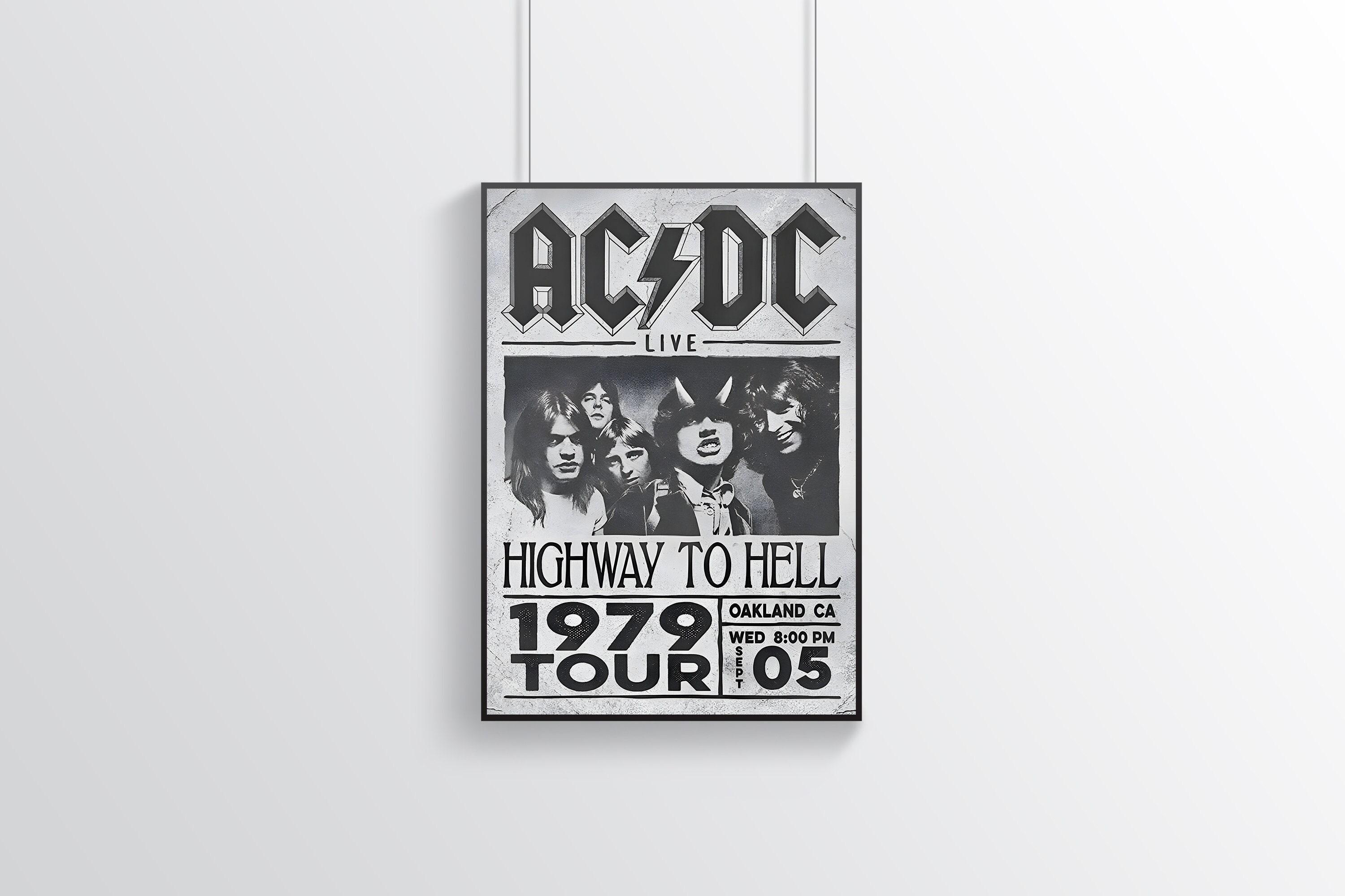 ACDC Poster | Album Poster | Room Decor | Wall Decor | Music Decor ...
