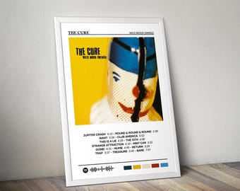 The Cure Poster | Wild Mood Swings Poster | Album Poster Print | Album Cover Poster | Pop Music Poster | Room Decor | Music Gift
