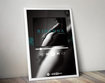Rihanna Poster | Good Girl Gone Bad Poster | Album Poster Print | Album Cover Poster |Pop  Music Poster | Room Decor | Music Gift
