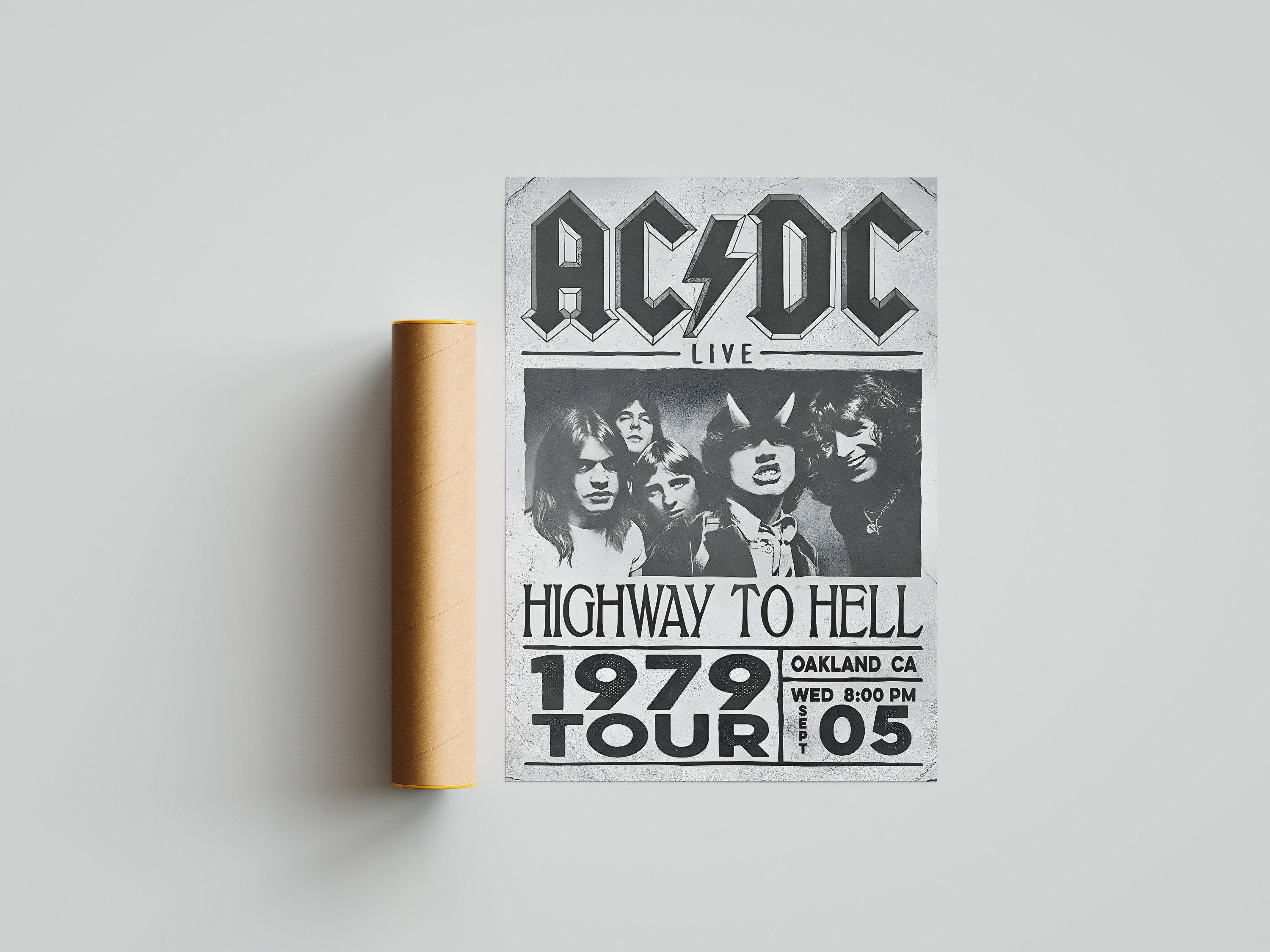 ACDC Poster | Album Poster | Room Decor | Wall Decor | Music Decor ...