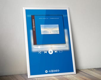 Dire Straits Poster | Communiqué Poster | Album Poster Print | Album Cover Poster | Rock Music Poster | Room Decor | Music Gift