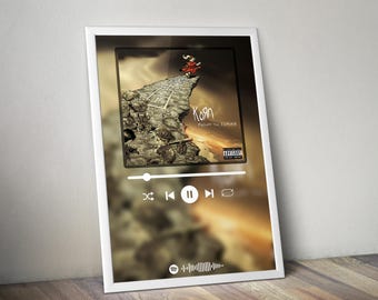 Korn Poster | Follow the Leader Poster | Album Poster Print | Album Cover Poster | Rock Music Poster | Room Decor | Music Gift