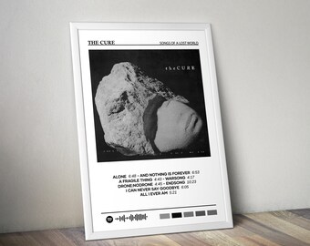 The Cure Poster | Songs of a Lost World Poster | Album Poster Print | Album Cover Poster | Pop Music Poster | Room Decor | Music Gift