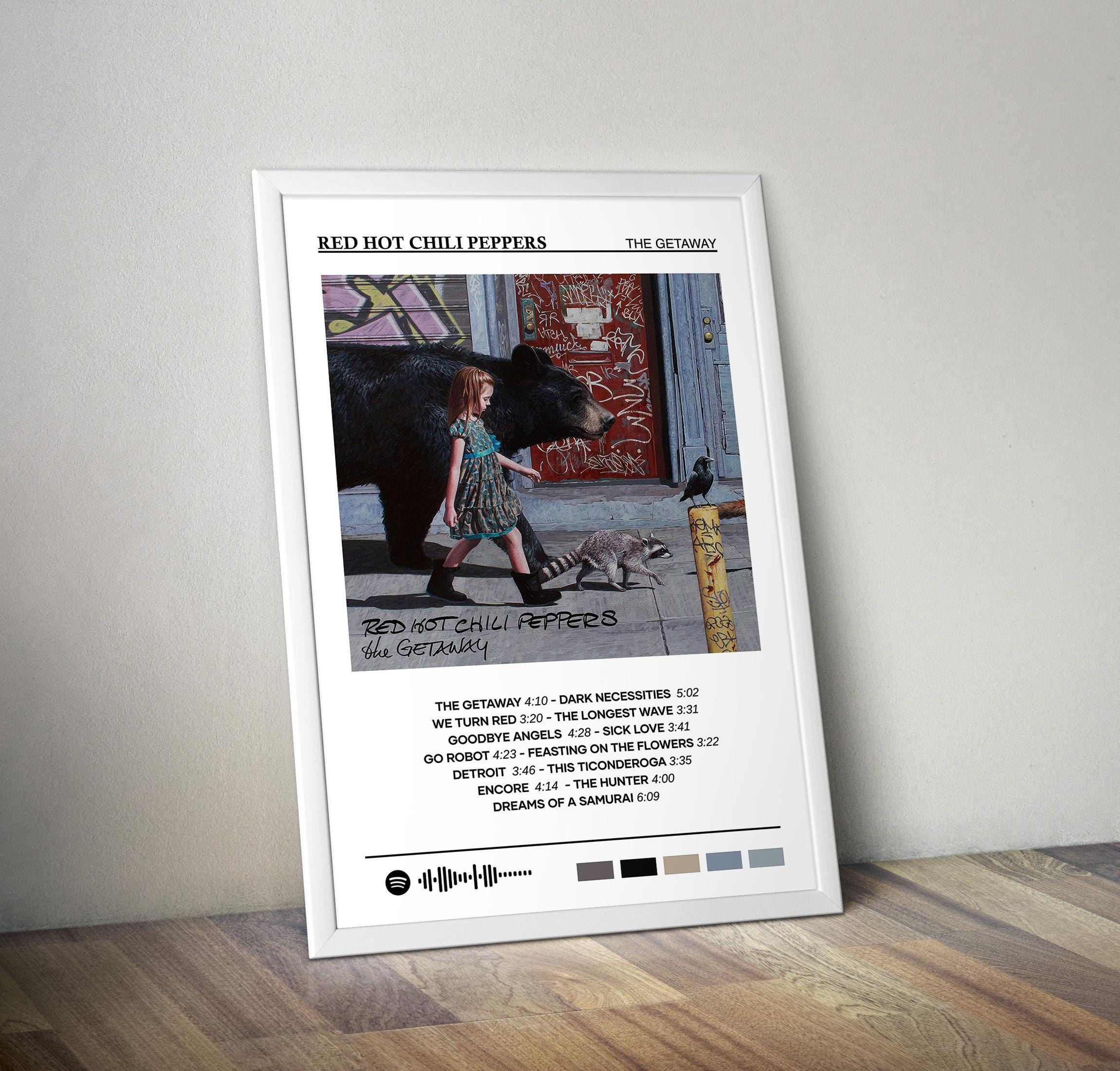 Red hot chili peppers poster - Etsy 日本