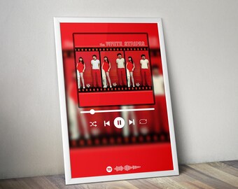 The White Stripes Poster | The White Stripes Poster | Album Poster Print | Album Cover Poster | Rock Music Poster | Room Decor | Music Gift