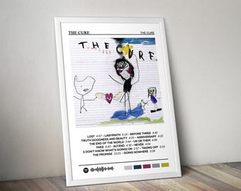The Cure Tour 1984 - Derived From a Tour Poster for the Cure's 184