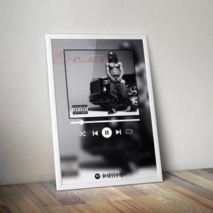 Poster di Lil Wayne / Poster di Tha Carter 2 / Stampa del poster dell'album / Poster della copertina dell'album / Poster di musica rap / Decorazione della stanza / Regalo musicale / Decorazione musicale