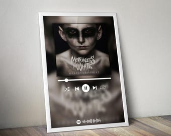 Motionless in White Poster | Graveyard Shift Poster | Album Poster Print | Album Cover Poster | Rock Music Poster | Room Decor | Music Gift