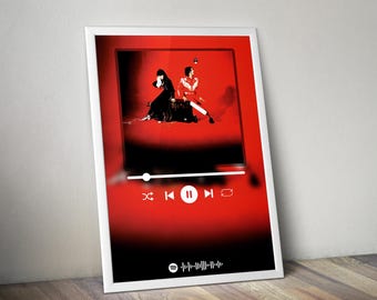 The White Stripes Poster | Elephant Poster | Album Poster Print | Album Cover Poster | Rock Music Poster | Room Decor | Music Gift