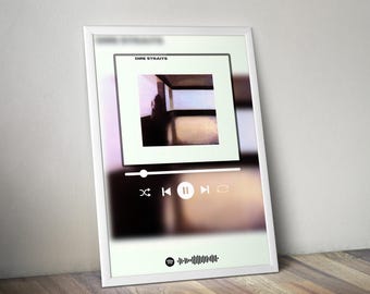 Dire Straits Poster | Dire Straits Poster | Album Poster Print | Album Cover Poster | Rock Music Poster | Room Decor | Music Gift