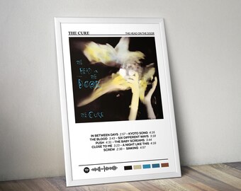 The Cure Poster | The Head on the Door Poster | Album Poster Print | Album Cover Poster | Pop Music Poster | Room Decor | Music Gift