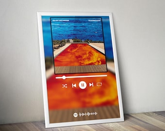 Red Hot Chili Peppers Poster | Californication Poster | Album Poster Print | Album Cover Poster | Rock Music Poster | Room Decor