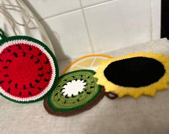 Ręcznie robione szydełkowe podstawki pod kubki i czajniczki - Charming Home Decor