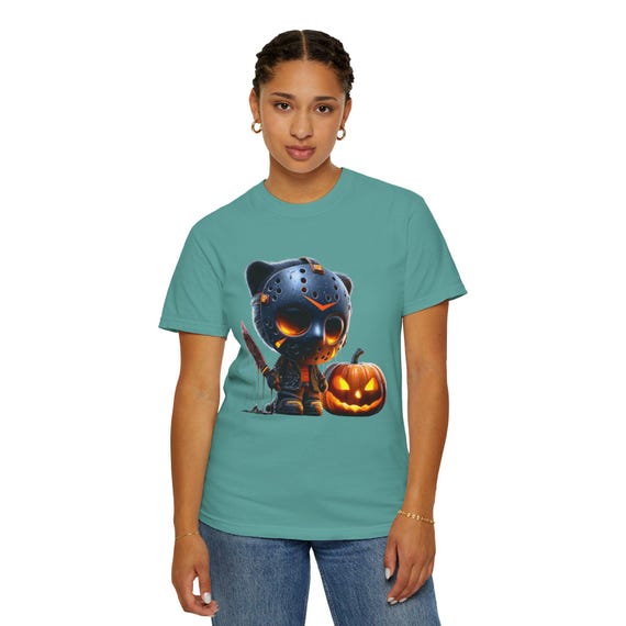 Pawson Voorhiss Halloween Cat Shirt Funny Jason Voorhees Cat Tee
