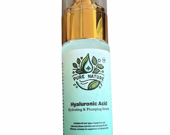 Hyaluronic Acid Face Serum for Sensitive and Dry Skin