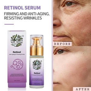 Retinol Face Serum with Vitamin A – Age-Defying Hydrating Serum for Smooth Skin image 7